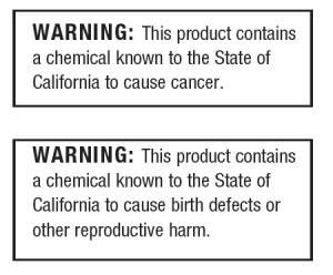 Proposition 65 Settlements